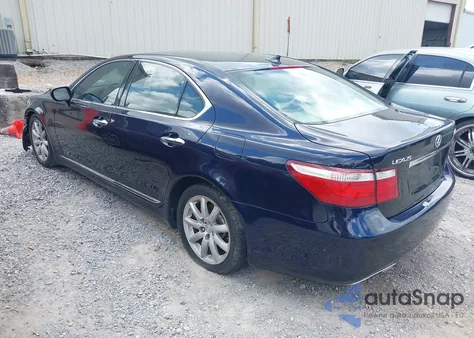 2007 Lexus Ls 460 из США, поврежденный, VIN JTHBL46F375047621